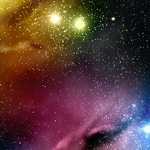 Vibrant Space Nebula