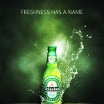 Refreshing Drinks Advertisement