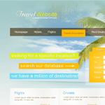 Travel Website Design